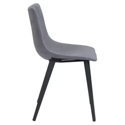 Kirklands Home Scooped Daniel Dining Chairs, Set of 2 Gray Discount
