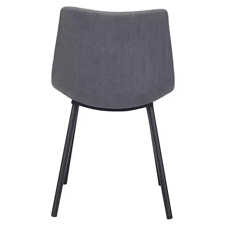 Kirklands Home Scooped Daniel Dining Chairs, Set of 2 Gray Discount