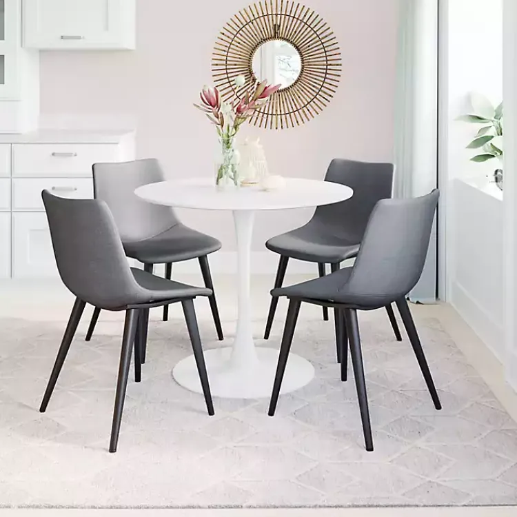 Kirklands Home Scooped Daniel Dining Chairs, Set of 2 Gray Discount