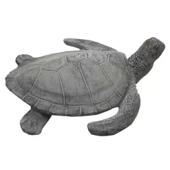 Kirklands Home Sea Turtle Outdoor Statue Gray New
