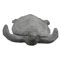 Kirklands Home Sea Turtle Outdoor Statue Gray New