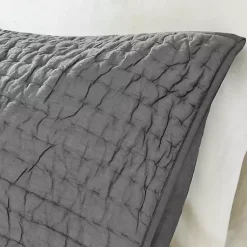 Kirklands Home Serene Quilted 3-pc. King Coverlet Set Gray Hot