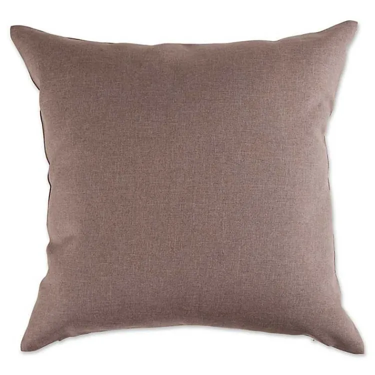 Fall>Kirklands Home Gray Shimmer Leaves 2-pc. Harvest Pillow Cover Set