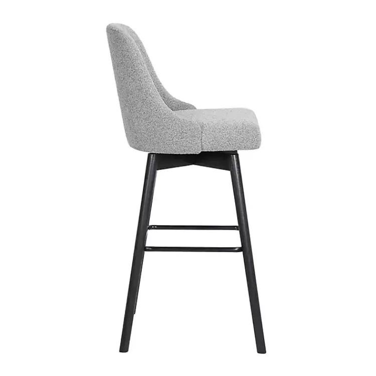 Kirklands Home Sicily Swivel Counter Stool Gray