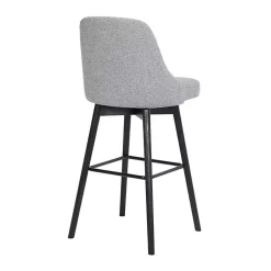 Kirklands Home Sicily Swivel Counter Stool Gray