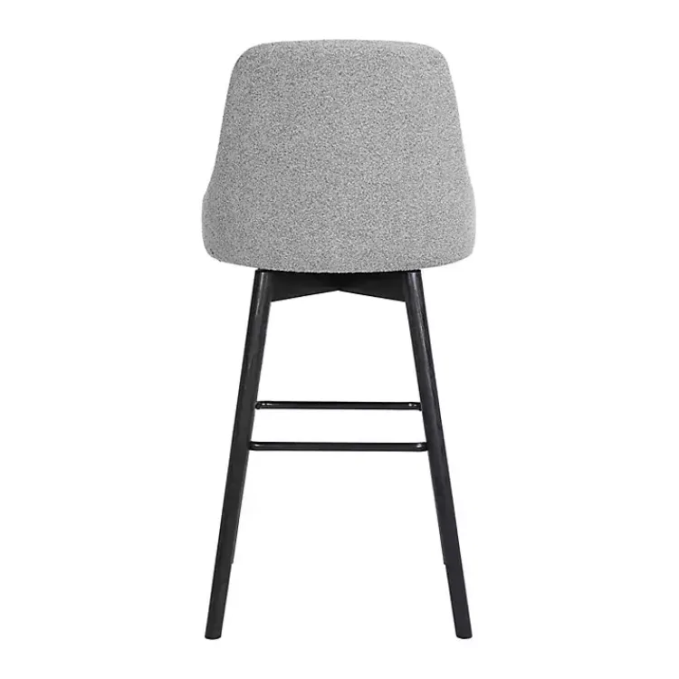Kirklands Home Sicily Swivel Counter Stool Gray