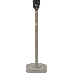 Kirklands Home Sirocco Table Lamp with Rattan Shade Gray
