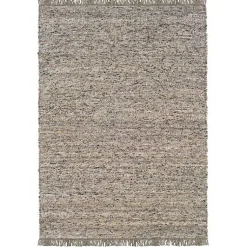 Kirklands Home Speckled Woven Wool and Jute Area Rug, 7x10 Gray Online