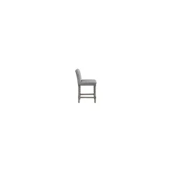 Kirklands Home Spindle Legs Counter Stool Gray Outlet
