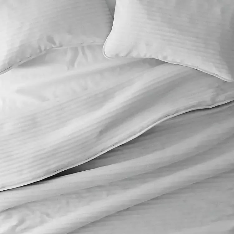 Kirklands Home Stitched Stripes 2-pc. Twin Quilt Set Gray Sale