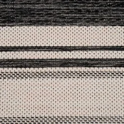 Kirklands Home Gray Striped Border Outdoor Area Rug, 7x9 Hot