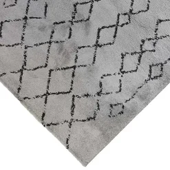 Kirklands Home Striped Diamond Area Rug, 5x8 Gray Sale