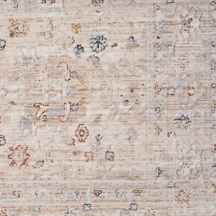Kirklands Home Subtle Pattern Area Rug, 5x7 Gray Hot