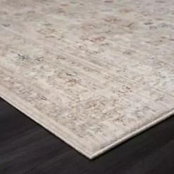 Kirklands Home Subtle Pattern Area Rug, 5x7 Gray Hot