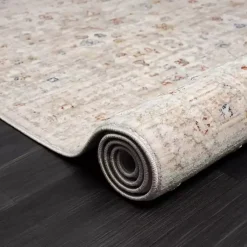 Kirklands Home Subtle Pattern Area Rug, 5x7 Gray Hot