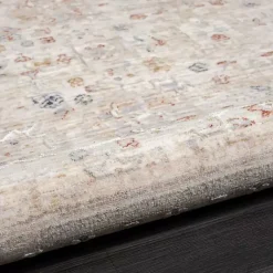 Kirklands Home Subtle Pattern Area Rug, 5x7 Gray Hot