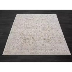 Kirklands Home Subtle Pattern Area Rug, 5x7 Gray Hot