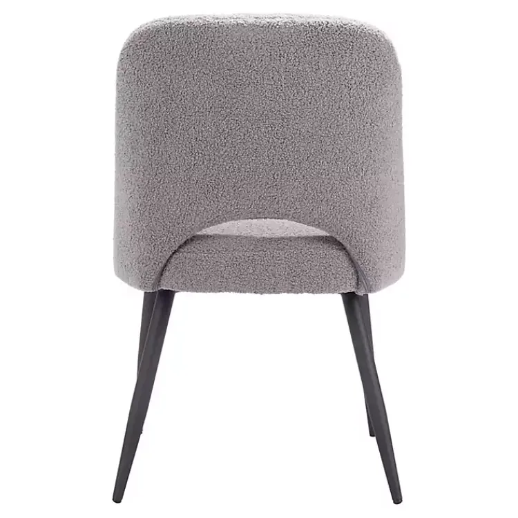 Kirklands Home Teddy Upholstered Dining Chairs, Set of 2 Gray Online