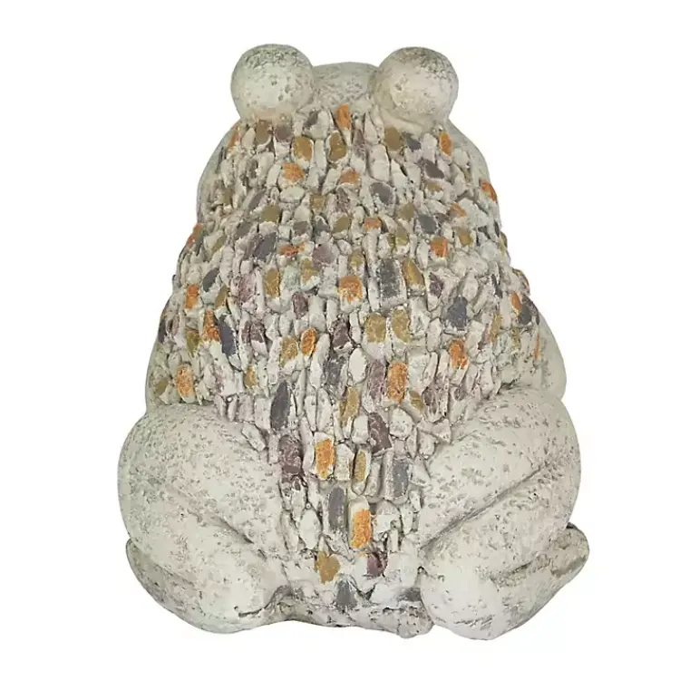 Kirklands Home Textured Frog Statue Gray Hot
