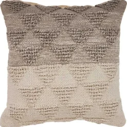 Pillows>Kirklands Home Gray Textured Gradient Pillow