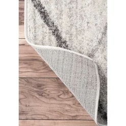 Kirklands Home Gray Thigpen Diamond Area Rug, 8x10 Best