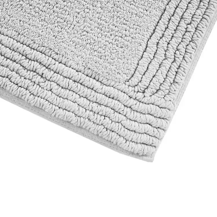 Kirklands Home Tufted Reversible Bath Mat, 34 in. Gray Online