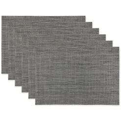 Kirklands Home Tweed Placemats, Set of 6 Gray Sale