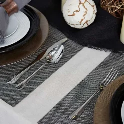 Kirklands Home Tweed Placemats, Set of 6 Gray Sale