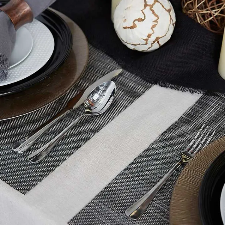 Kirklands Home Tweed Placemats, Set of 6 Gray Sale