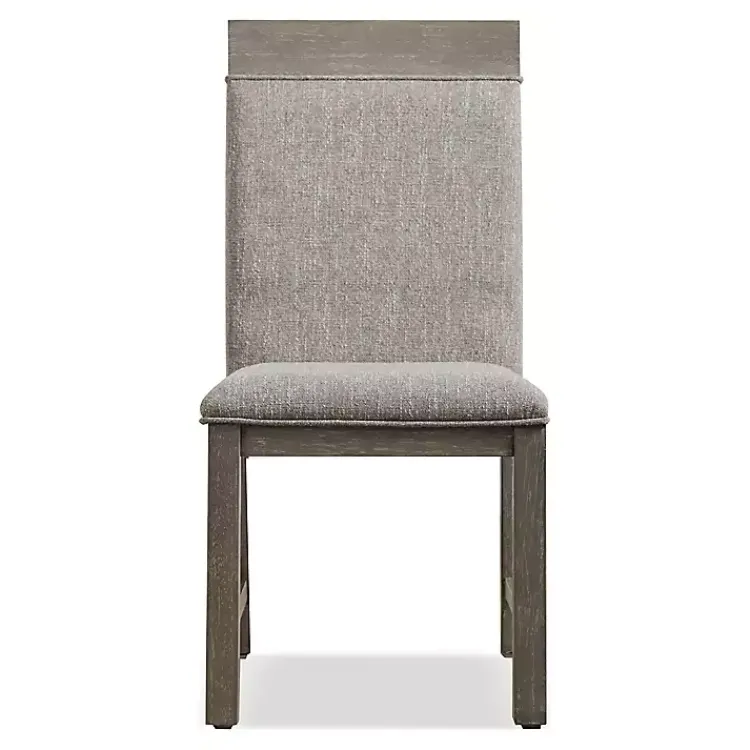 Kirklands Home Upholstered Bridgette Dining Chairs, Set of 2 Gray Sale