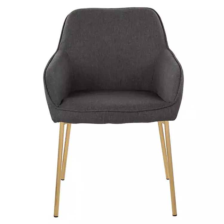 Kirklands Home Upholstered Daniella Dining Chairs, Set of 2 Gray Best