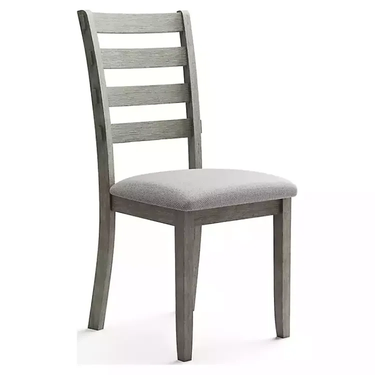 Kirklands Home Upholstered Lucas Dining Chairs, Set of 2 Gray Hot
