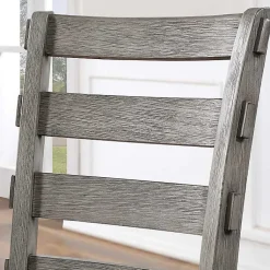 Kirklands Home Upholstered Lucas Dining Chairs, Set of 2 Gray Hot