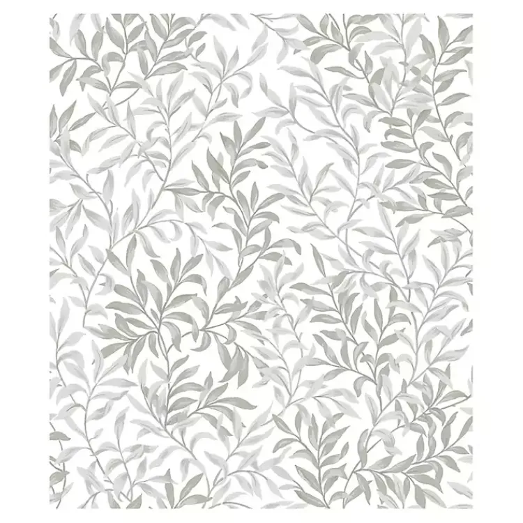 Kirklands Home Vines Peel & Stick Wallpaper Gray Discount