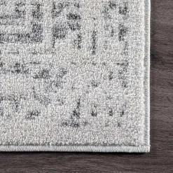 Kirklands Home Gray Vintage Distressed Area Rug, 12x18 Discount