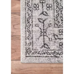 Kirklands Home Waddell Vintage Area Rug, 5x8 Gray Best
