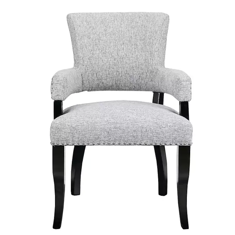 Kirklands Home Warms Nailhead Trim Dining Chair Gray Best