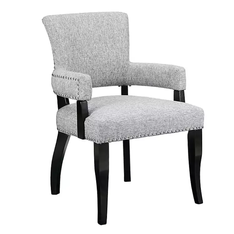 Kirklands Home Warms Nailhead Trim Dining Chair Gray Best