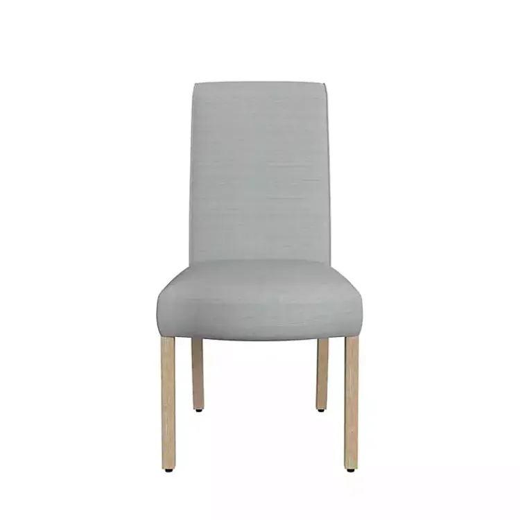 Kirklands Home Whitewashed Dining Chairs, Set of 2 Gray