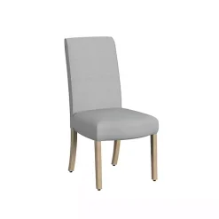 Kirklands Home Whitewashed Dining Chairs, Set of 2 Gray