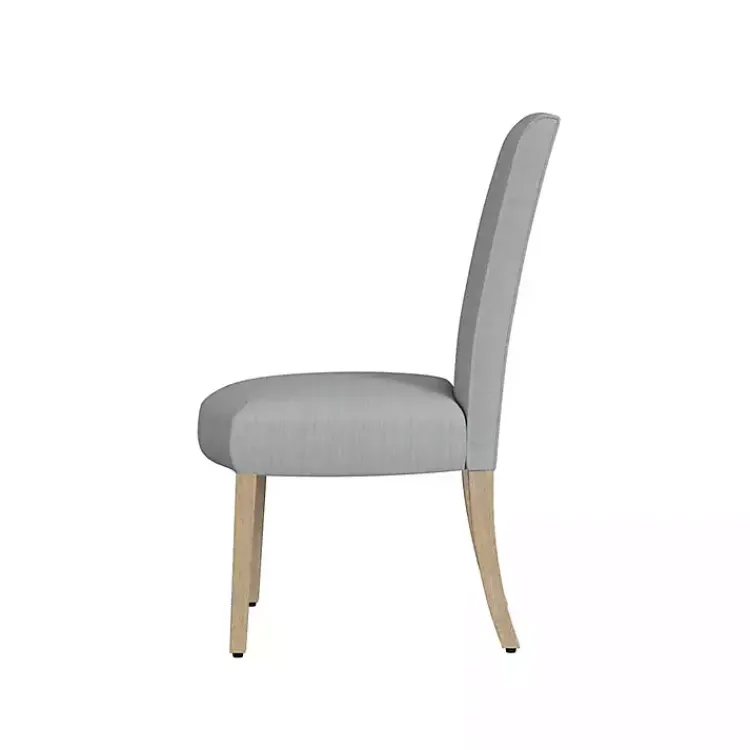 Kirklands Home Whitewashed Dining Chairs, Set of 2 Gray