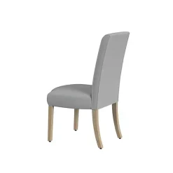 Kirklands Home Whitewashed Dining Chairs, Set of 2 Gray