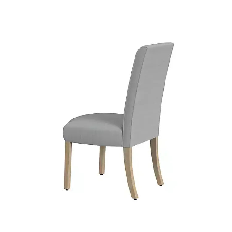 Kirklands Home Whitewashed Dining Chairs, Set of 2 Gray