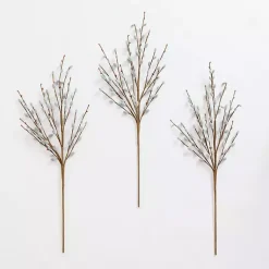 Stems & Bouquets>Kirklands Home Willow Stems, Set of 3 Gray