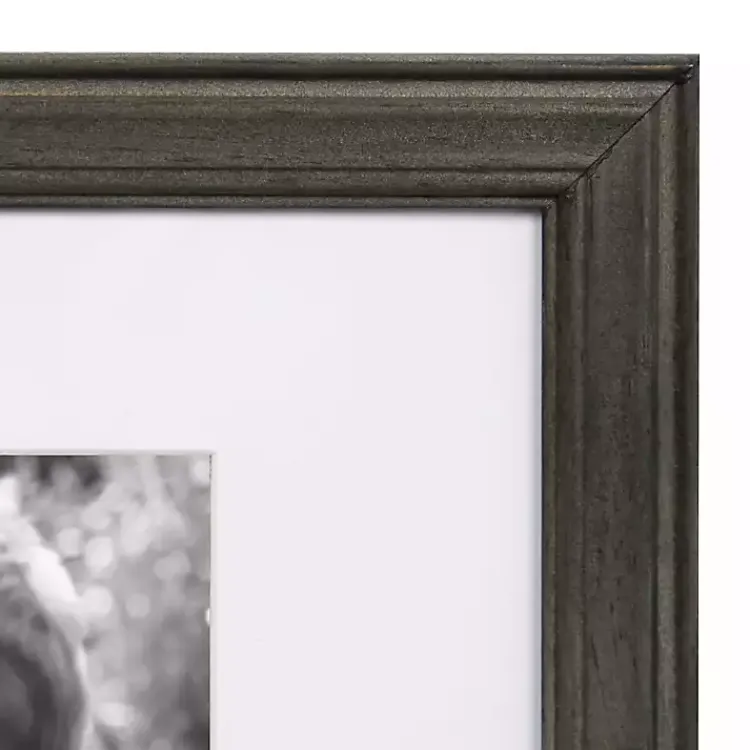 Kirklands Home Wood 10-pc. Gallery Wall Picture Frame Set Gray Clearance