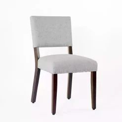 Kirklands Home Woven Upholstered Dining Chairs, Set of 2 Gray Best
