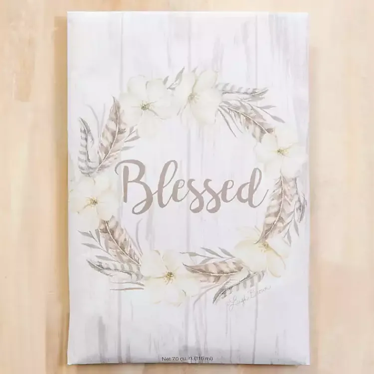 Sachets>Kirklands Home Gray Wreath Blessed Sachet