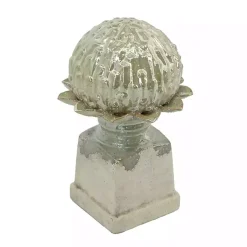 Statues & Figurines>Kirklands Home wash Artichoke Stoneware Statue Gray