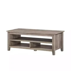 Kirklands Home wash Grooved Side Panel Coffee Table Gray Discount