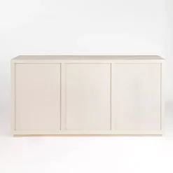 Kirklands Home Graywashed Wood Herringbone Sideboard Clearance